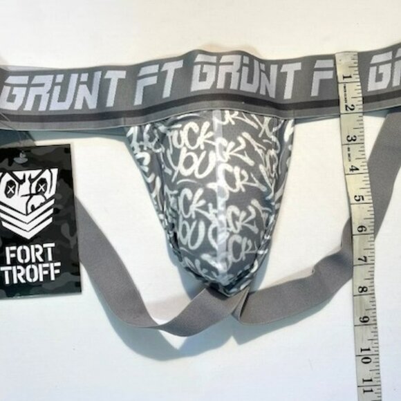 "FORT TROFF" Size "XL" Grunt Graffiti MESH Athletic Supporter/Jockstrap - Picture 4 of 10